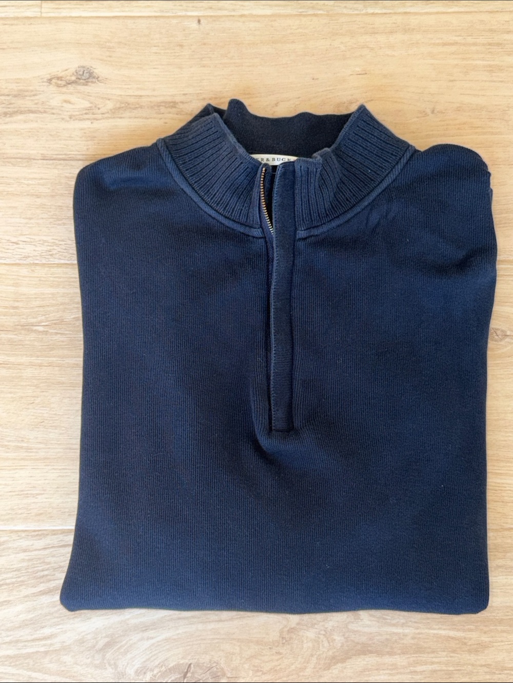 Cutter & Buck Men's Navy Half-Zip Sweater size XLarge